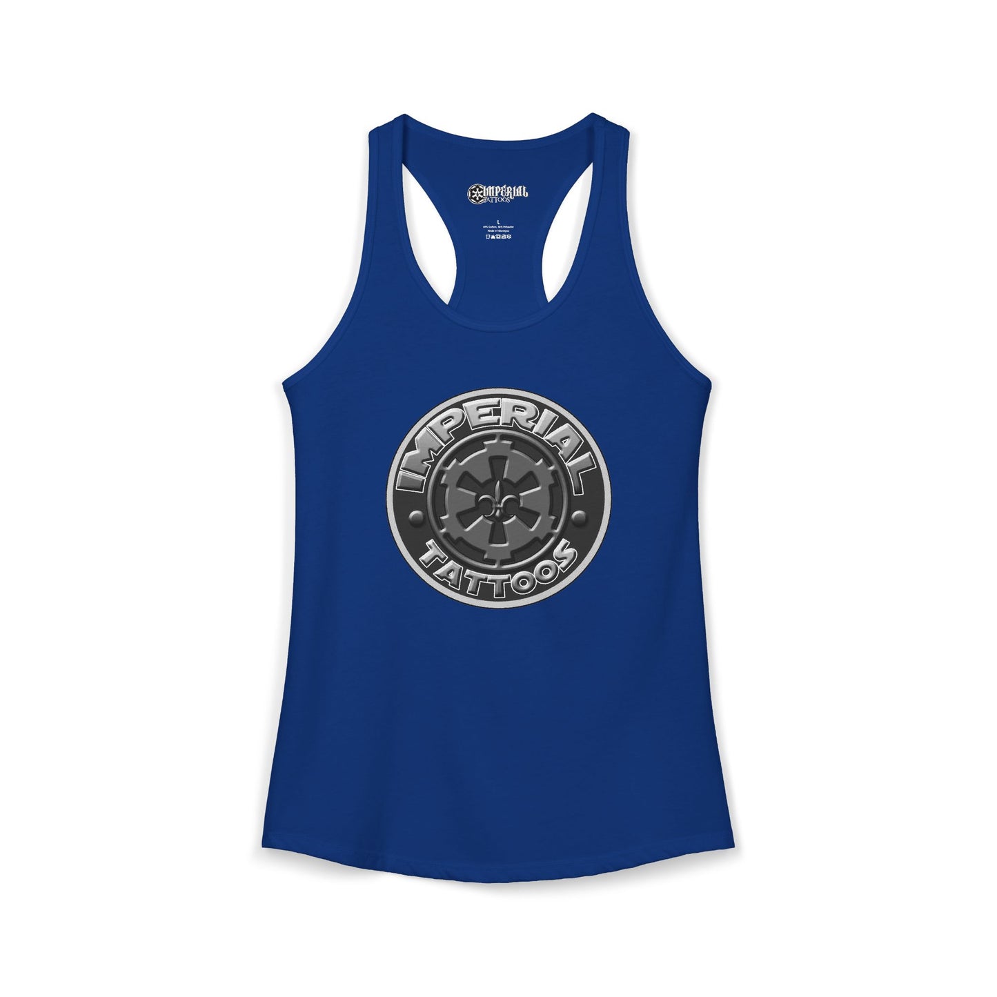 Women's Racerback Tank Imperial Tattoos 2016 COG GREY