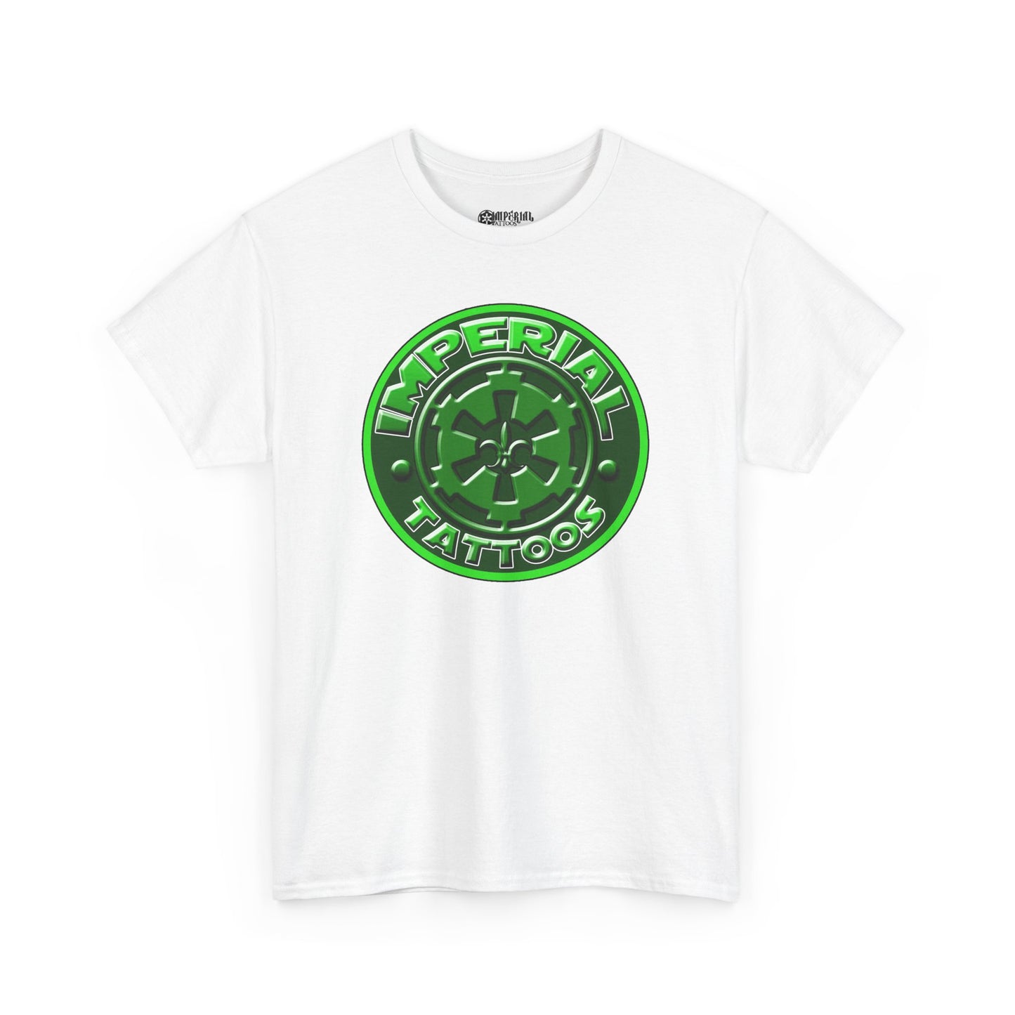 Imperial Tattoos Green Logo T-Shirt - Fresh and Bold