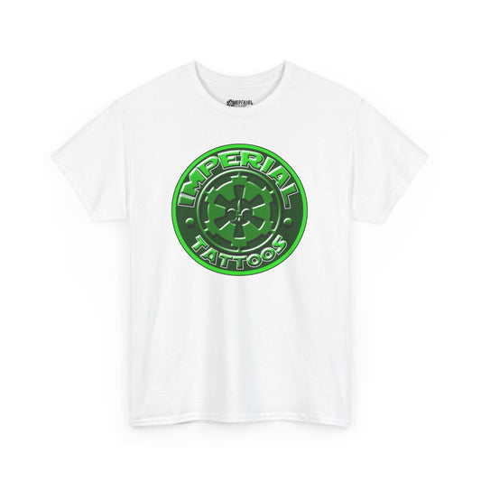 Imperial Tattoos Green Logo T-Shirt - Fresh and Bold