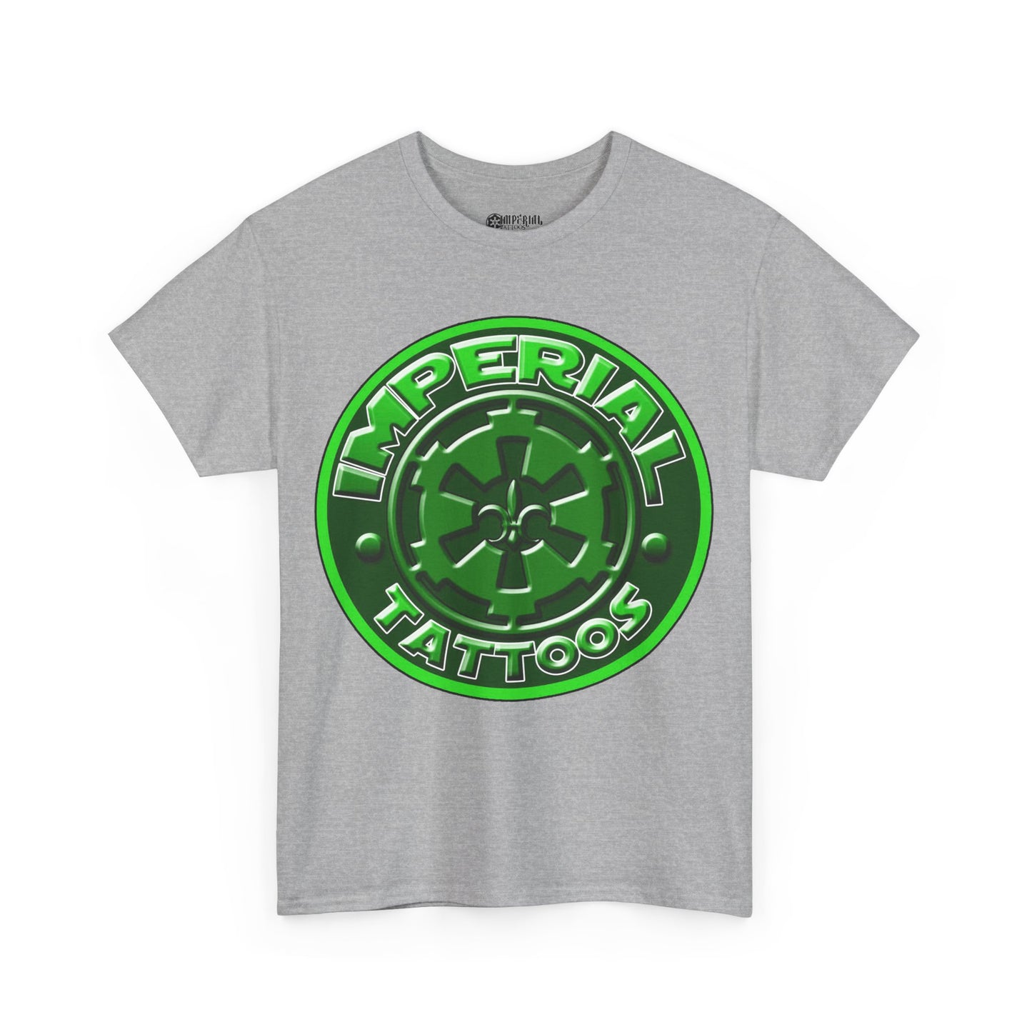 Imperial Tattoos Green Logo T-Shirt - Fresh and Bold