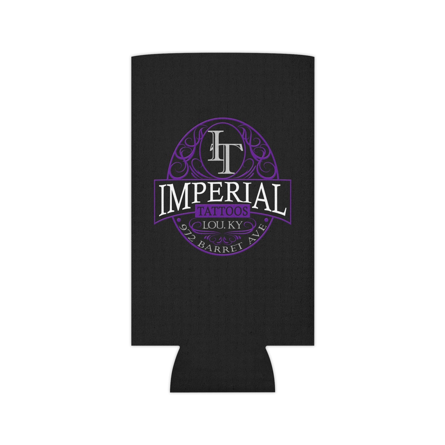 Koozie | Smokers Purple | Stylish Can Cooler with QR Code | Perfect for Events, Gifts, BBQs, and Picnics