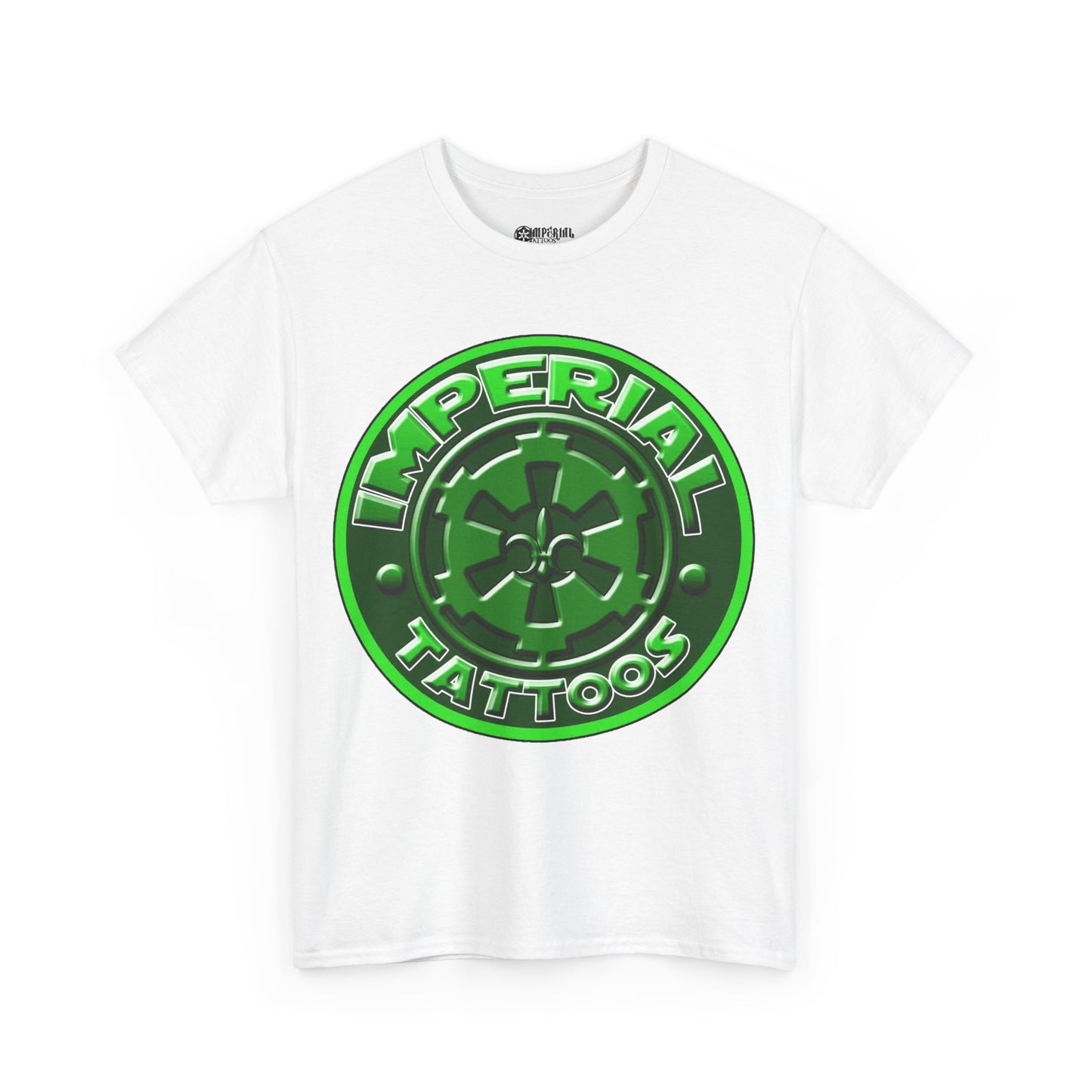 Imperial Tattoos Green Logo T-Shirt - Fresh and Bold