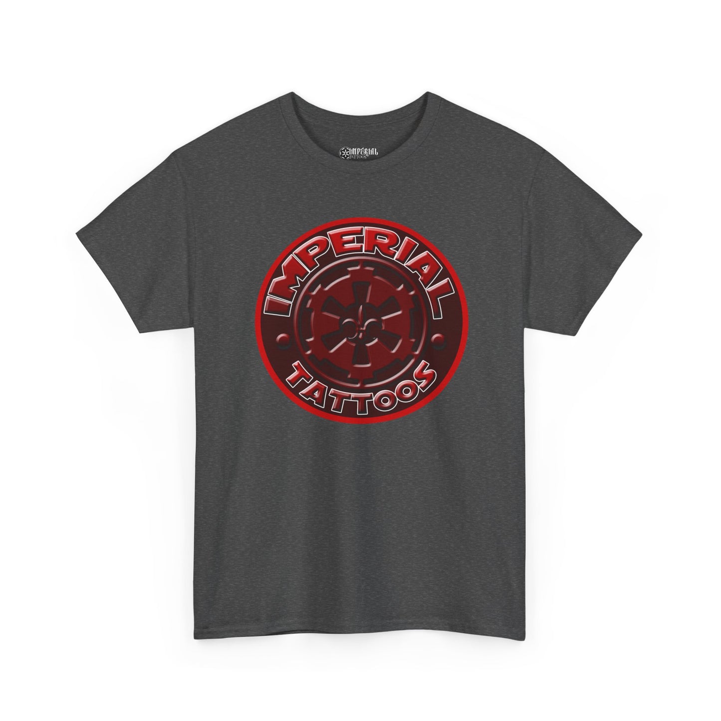2016 Cog- Red | Imperial Tattoos Graphic Tee - Unisex Heavy Cotton Shirt, Tattoo Parlor Merch, Gift for Tattoo Lovers, Casual Fashion, Cool Streetwear