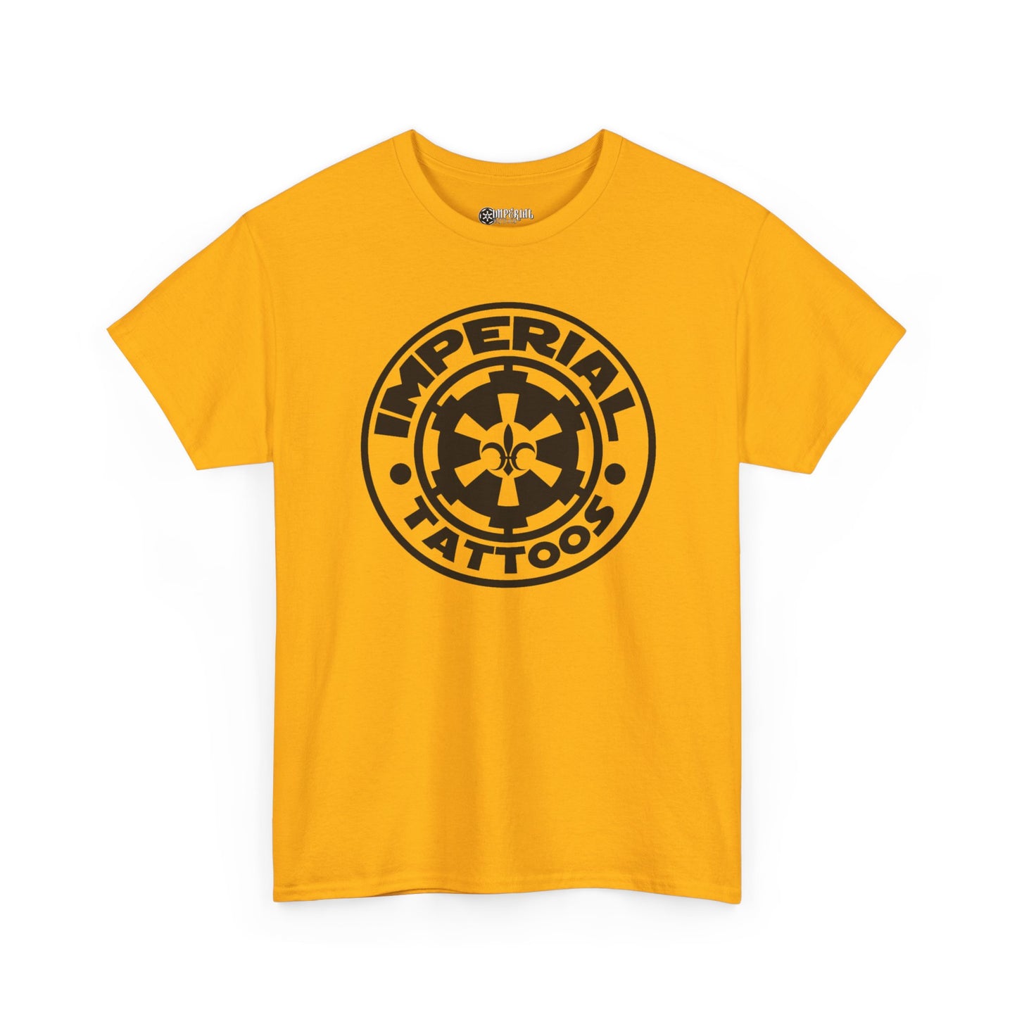 OG 2010 Cog Black | Unisex Tattoo-Themed Heavy Cotton Tee, Tattoo Lover Gift, Graphic Tee for Artists, Casual Wear, Birthday Gift for Him/Her