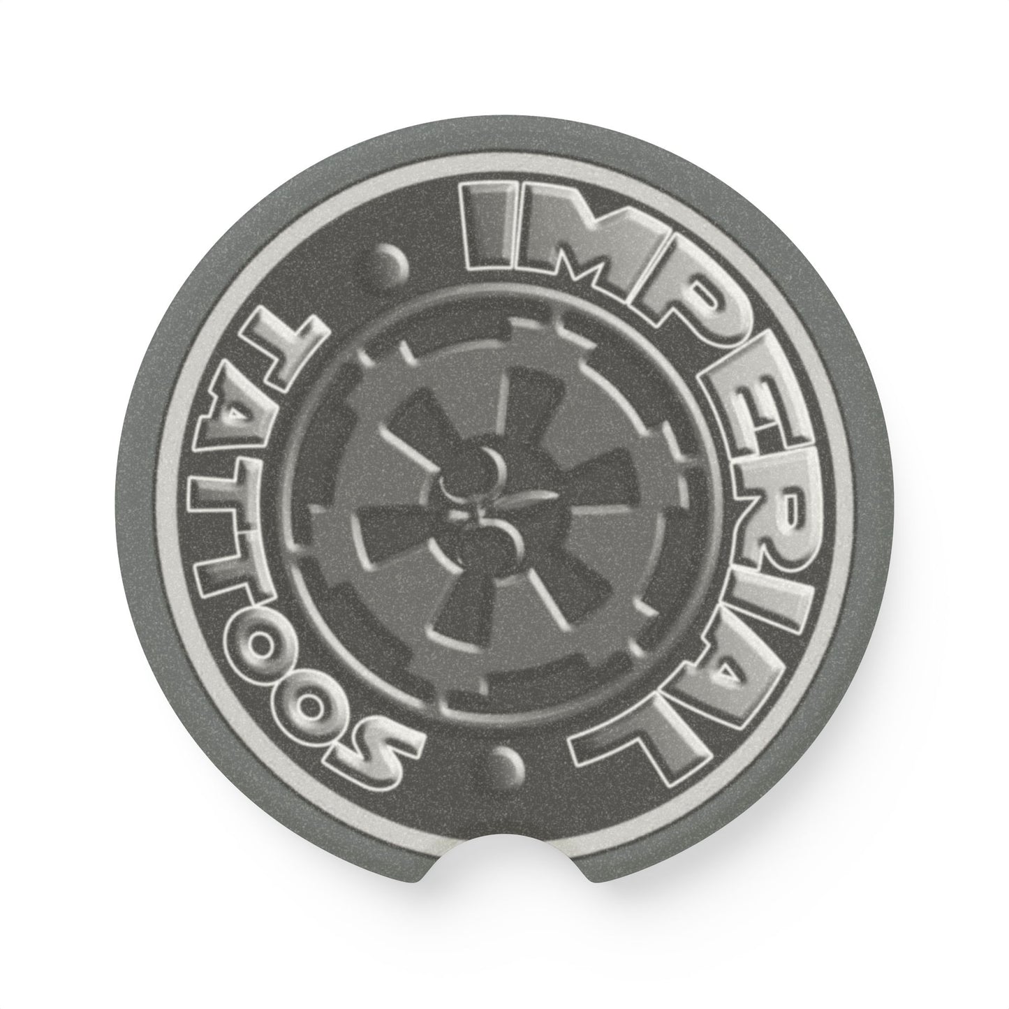 Imperial Soapstone Car Coaster –  Emblem Drink Holder for Vehicles