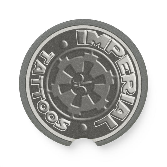 Imperial Soapstone Car Coaster –  Emblem Drink Holder for Vehicles