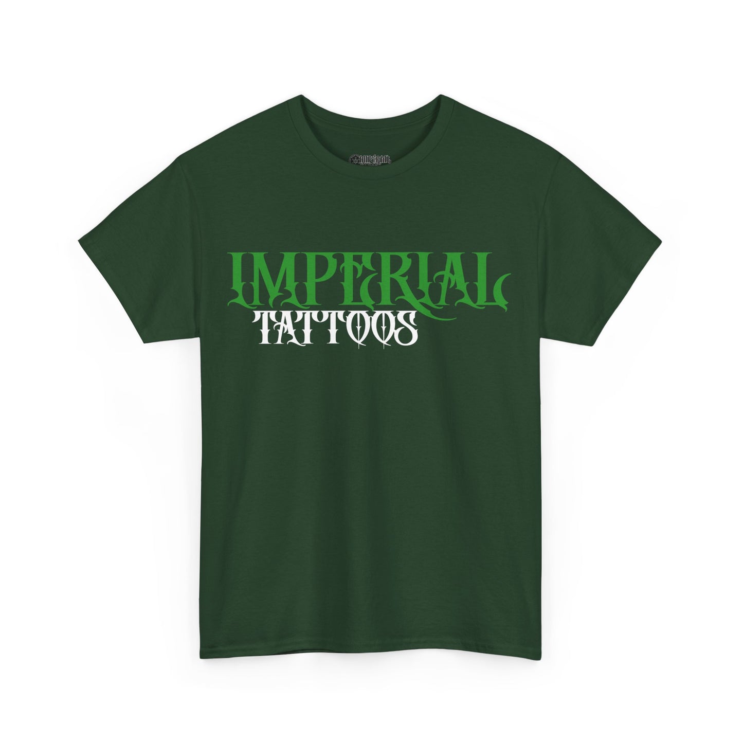 Gothic Script Green T-Shirt