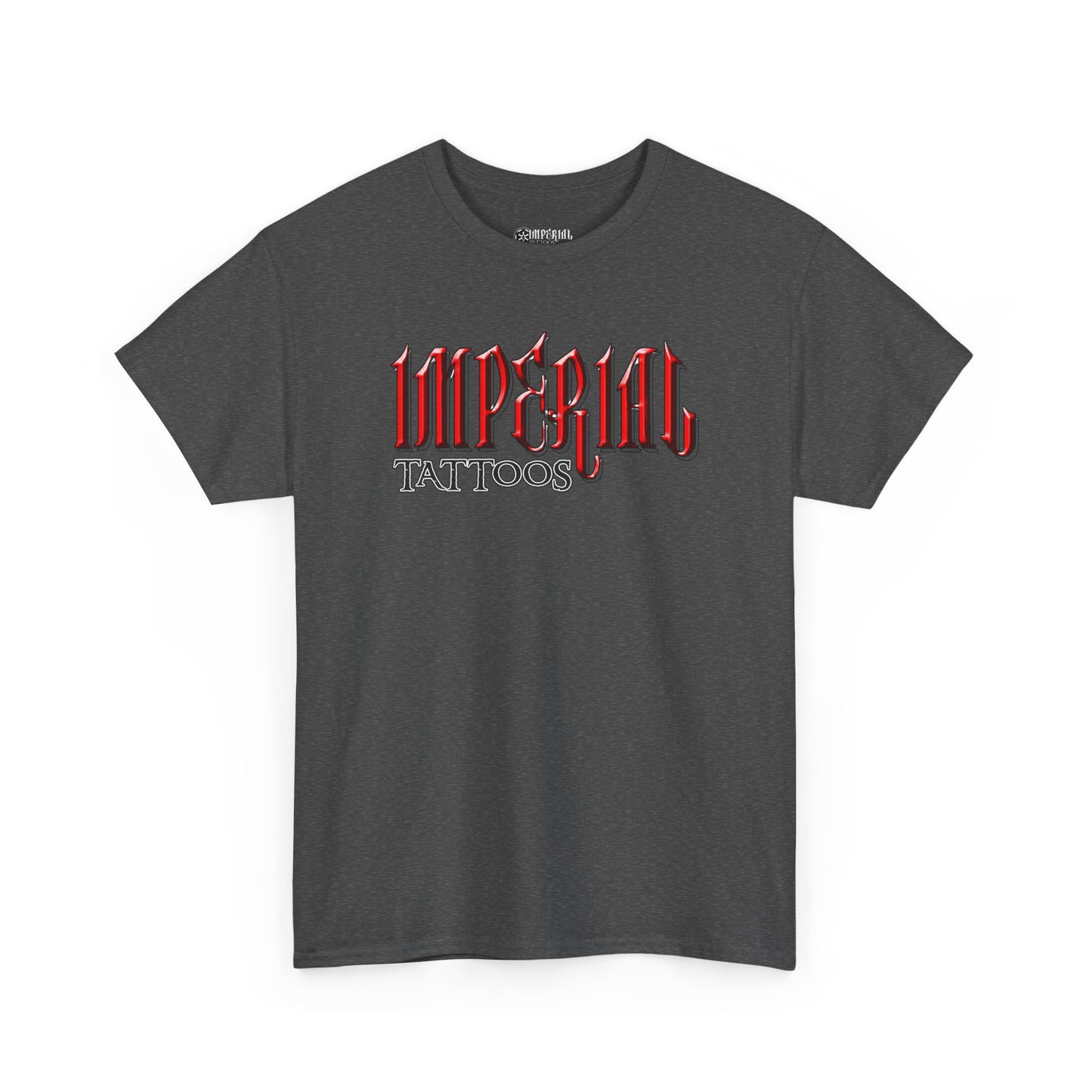 Ring Bearer | Red Font | Imperial Tattoo Shop Tee, Unisex Heavy Cotton Shirt, Casual Wear, Streetwear, Gift for Tattoo Lovers, Music Festivals, Summer [...]