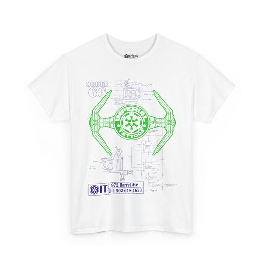 Schematic Green/Purple T-Shirt