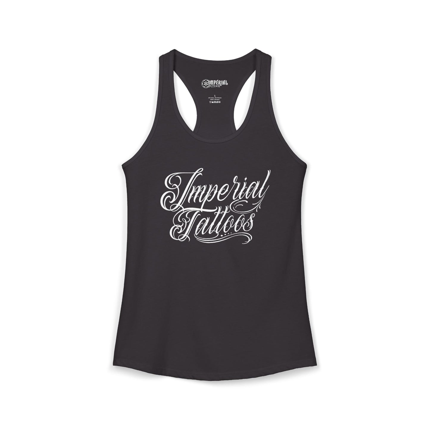 Women's Racerback Tank Imperial Tattoos Beautiful Disaster