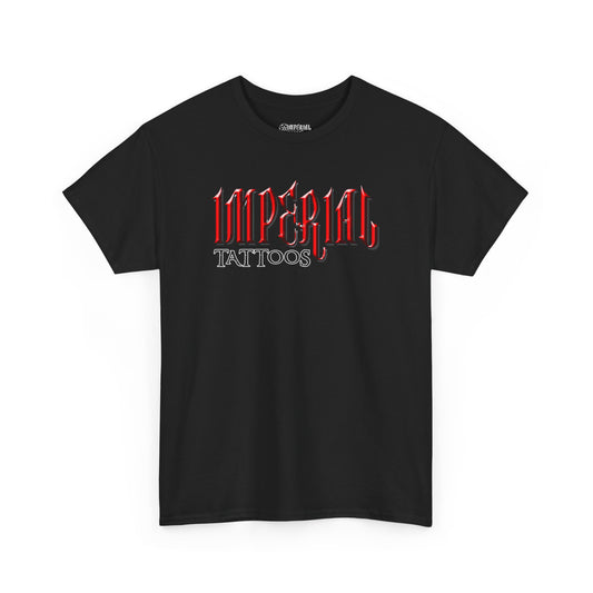 Ring Bearer | Red Font | Imperial Tattoo Shop Tee, Unisex Heavy Cotton Shirt, Casual Wear, Streetwear, Gift for Tattoo Lovers, Music Festivals, Summer [...]