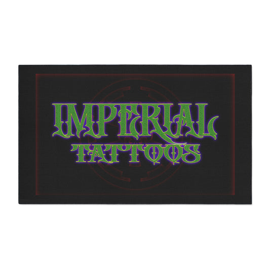 Imperial Tattoos Heavy Duty Floor Mat - Durable Non-Slip Rug for Tattoo Studios & Outdoor Events