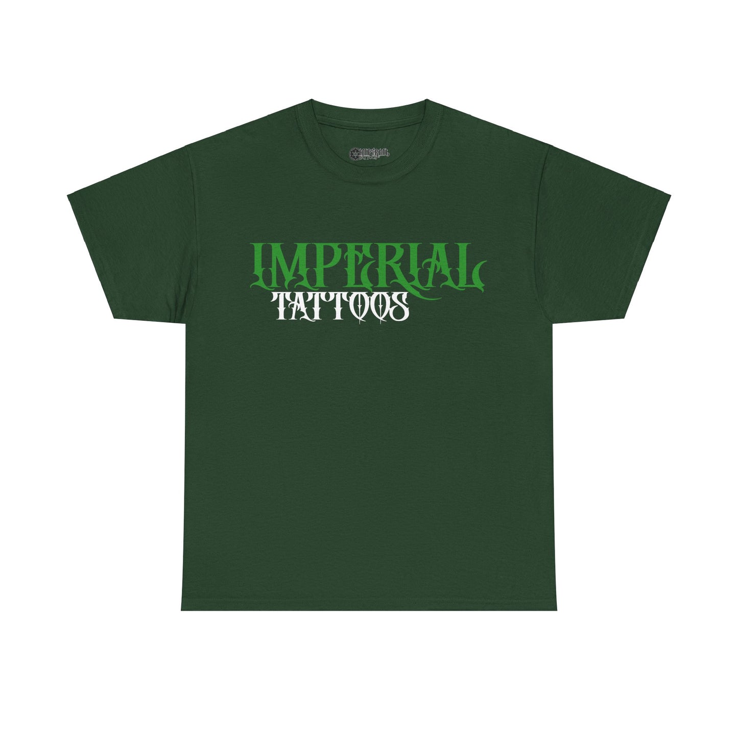 Gothic Script Green T-Shirt