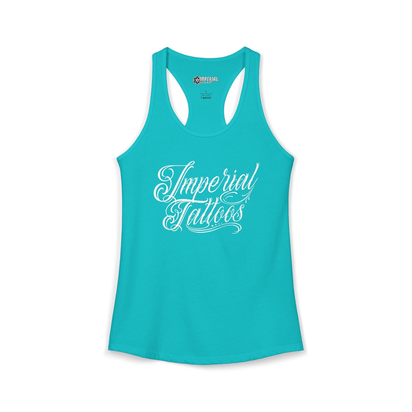 Women's Racerback Tank Imperial Tattoos Beautiful Disaster