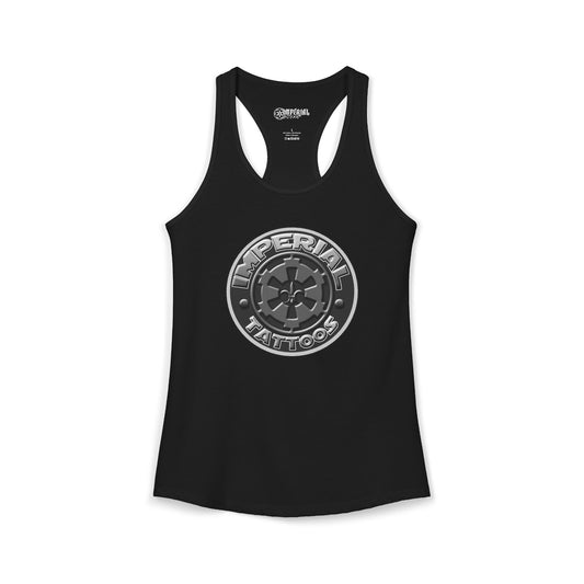 Women's Racerback Tank Imperial Tattoos 2016 COG GREY