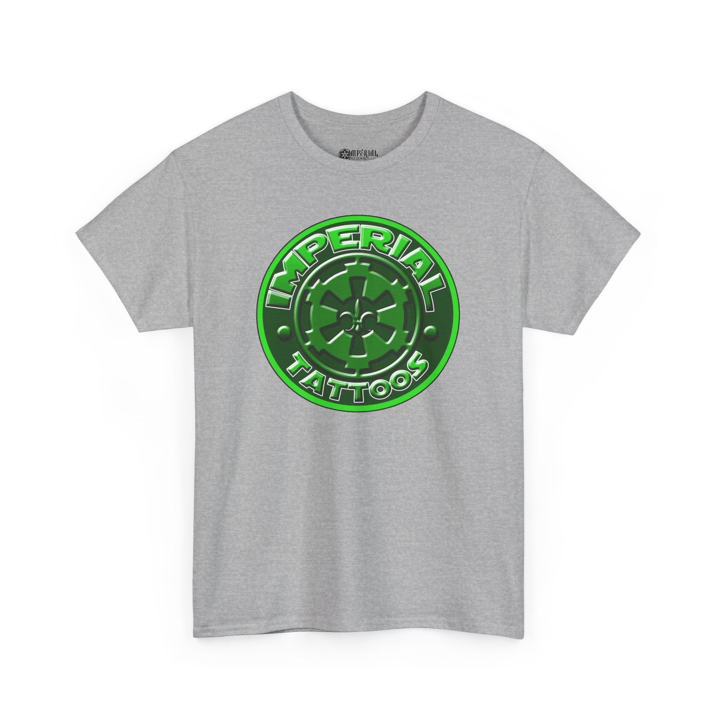 Imperial Tattoos Green Logo T-Shirt - Fresh and Bold