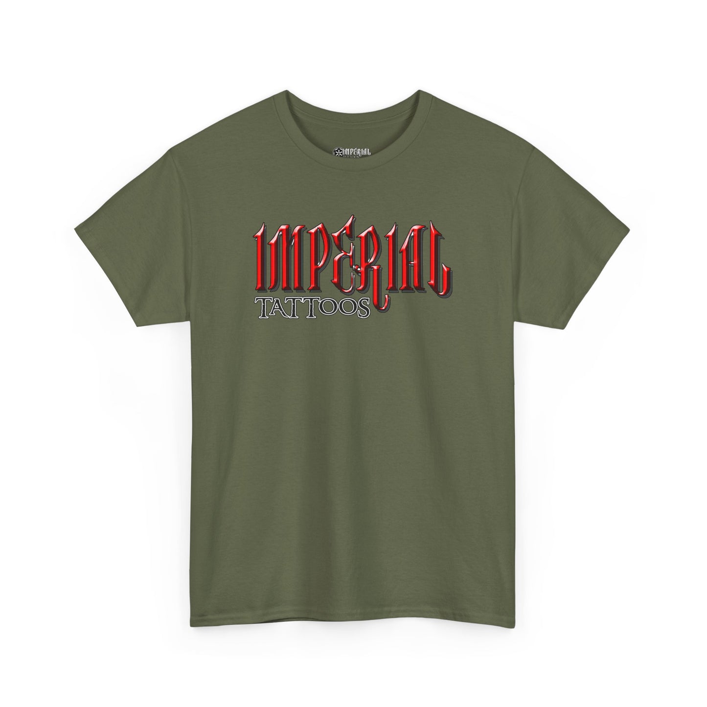 Ring Bearer | Red Font | Imperial Tattoo Shop Tee, Unisex Heavy Cotton Shirt, Casual Wear, Streetwear, Gift for Tattoo Lovers, Music Festivals, Summer [...]