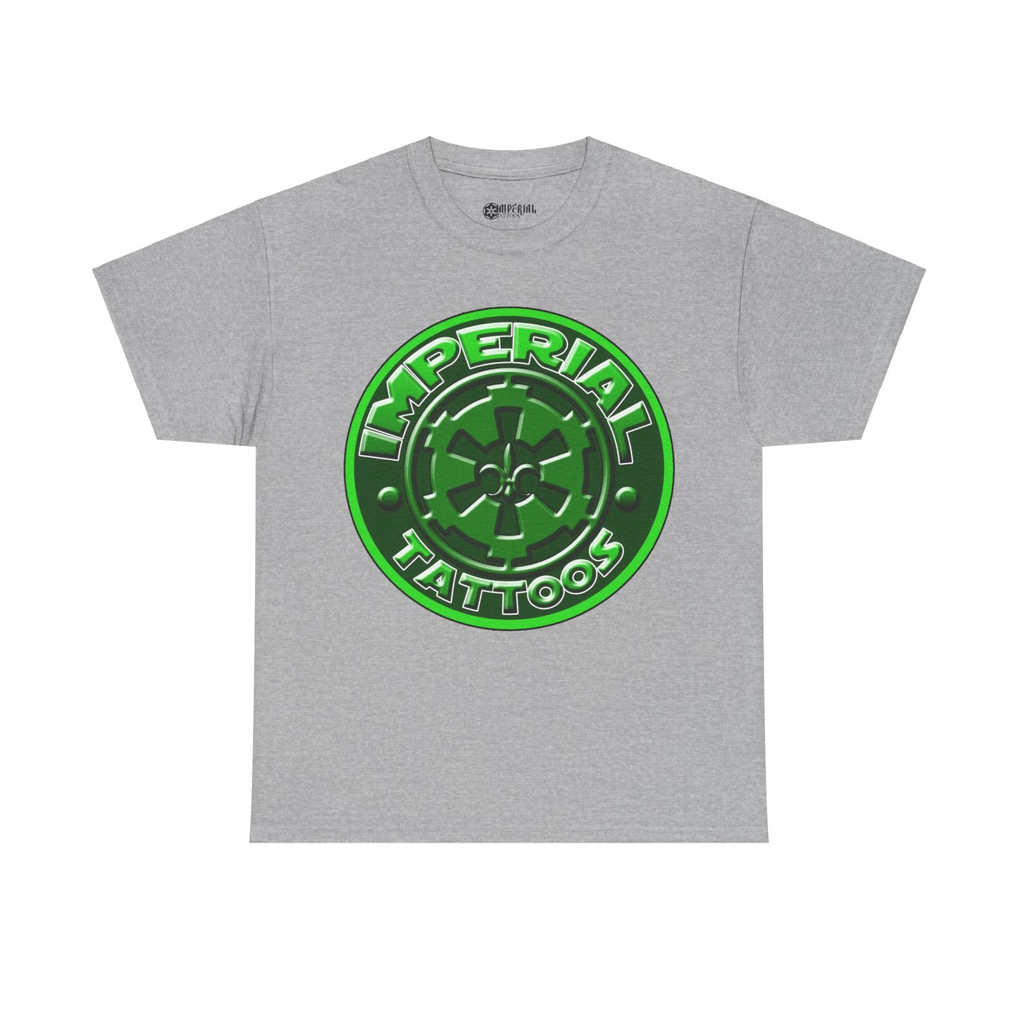 Imperial Tattoos Green Logo T-Shirt - Fresh and Bold