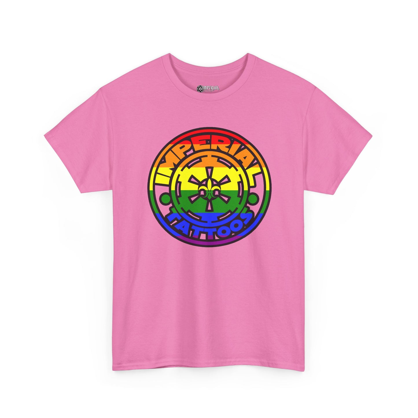Pride | 2010 Cog | Colorful Graphic Unisex Heavy Cotton Tee, Pride Symbol Tee, Tattoo Studio Merchandise, LGBTQ+ Apparel, Casual T-Shirt