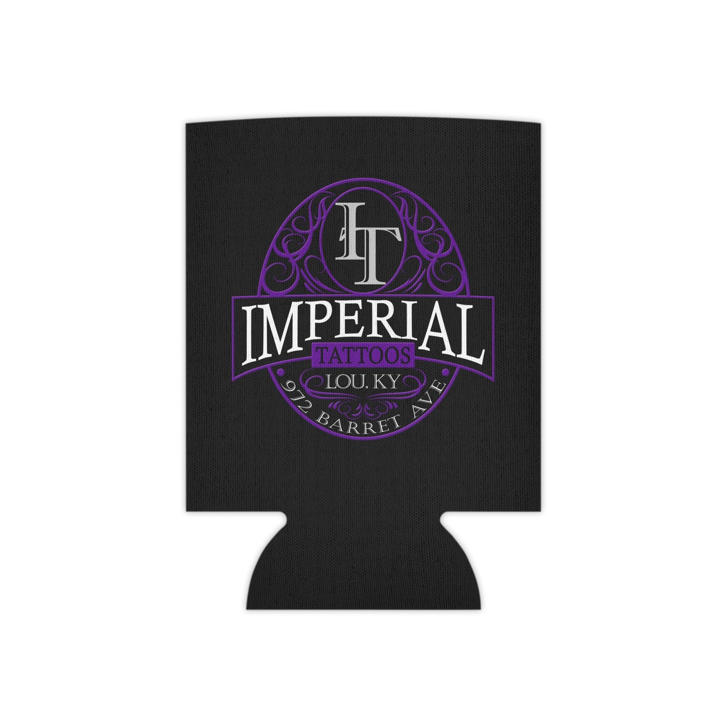 Koozie | Smokers Purple | Stylish Can Cooler with QR Code | Perfect for Events, Gifts, BBQs, and Picnics