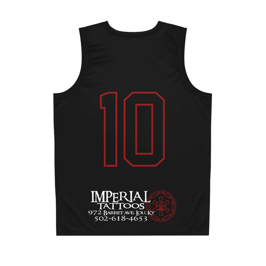 Tattoo Shop Basketball Jersey — "Imperial Tattoos" Black Tank