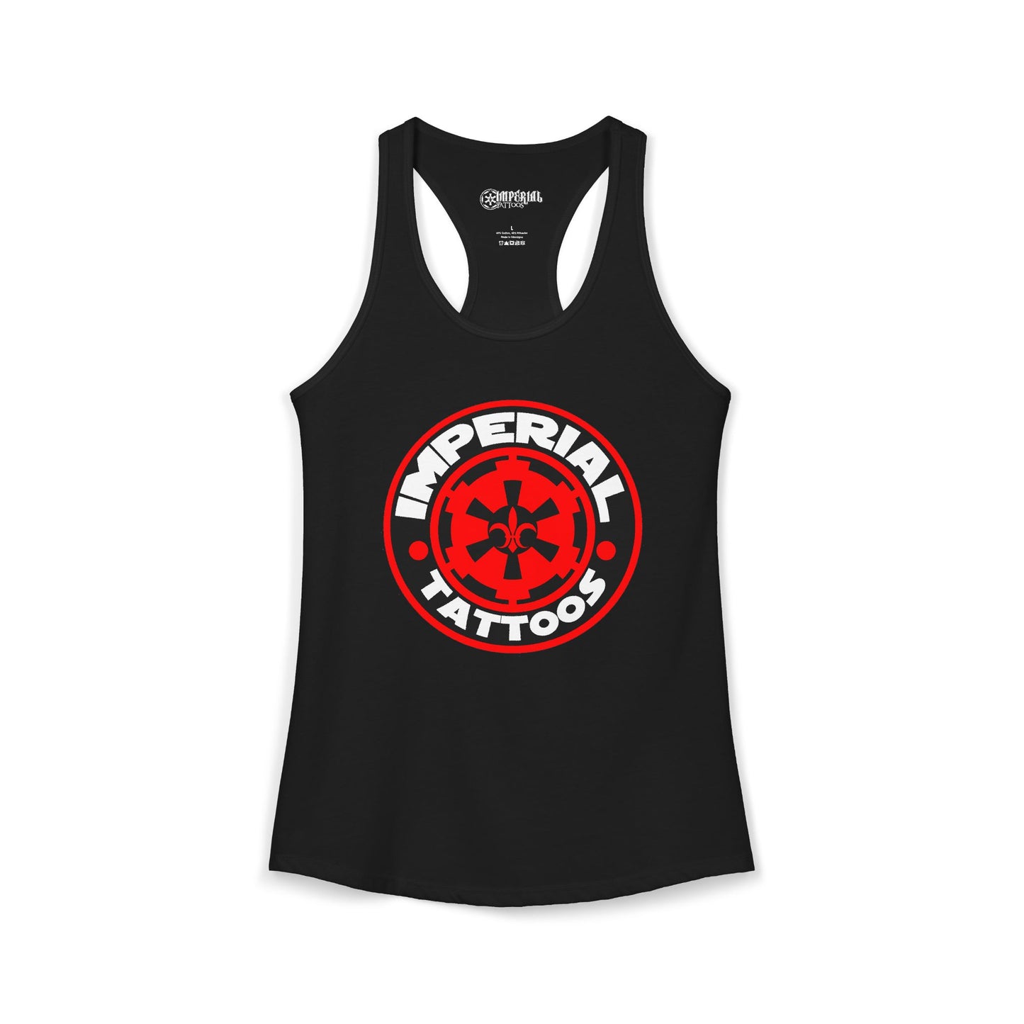 Women's Racerback Tank Imperial Tattoos 2014 COG RED