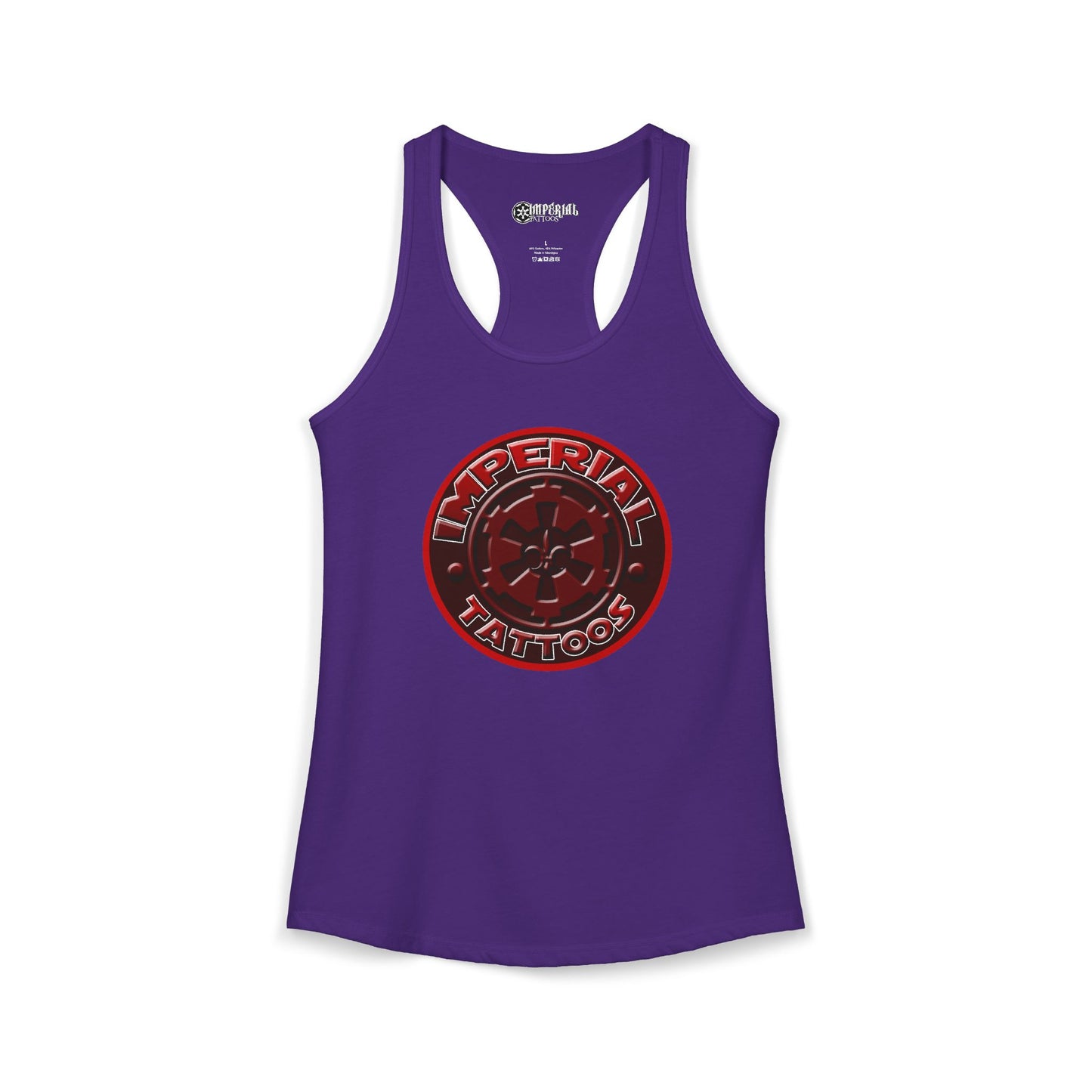 Women's Racerback Tank Imperial Tattoos 2016 COG RED