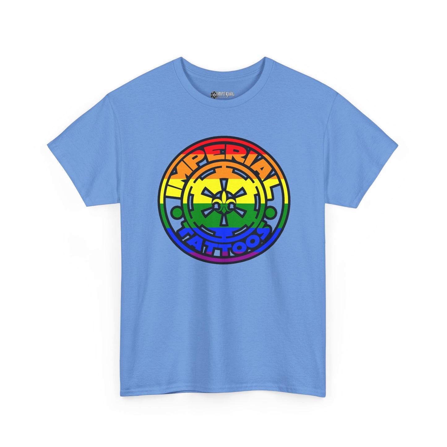 Pride | 2010 Cog | Colorful Graphic Unisex Heavy Cotton Tee, Pride Symbol Tee, Tattoo Studio Merchandise, LGBTQ+ Apparel, Casual T-Shirt