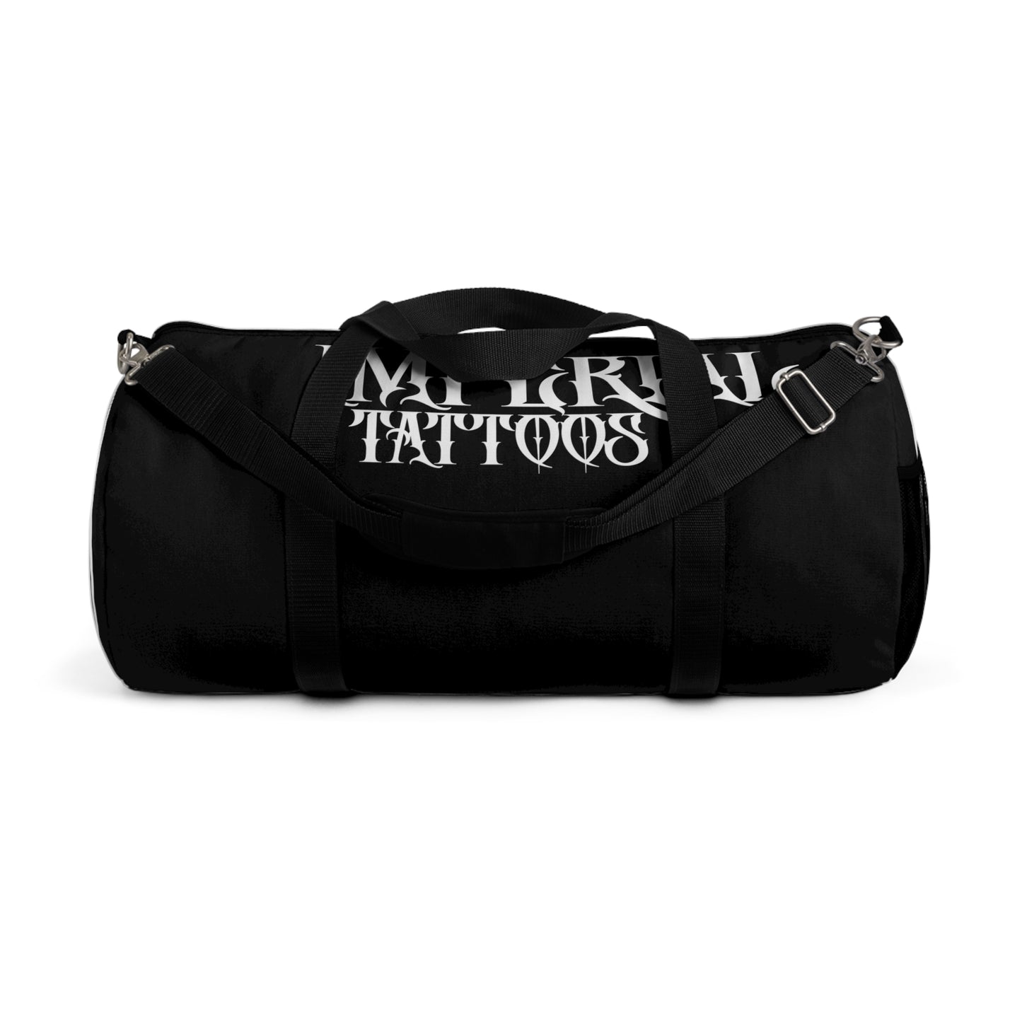 Black Imperial Tattoos  Duffel Bag — 'Imperial Tattoos' Gym & Travel Bag