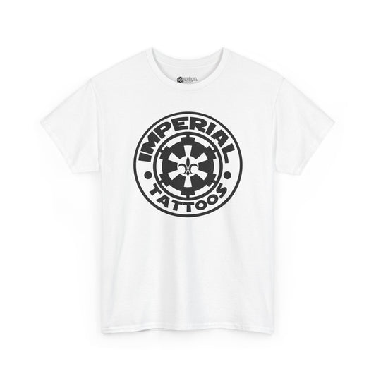 OG 2010 Cog Black | Unisex Tattoo-Themed Heavy Cotton Tee, Tattoo Lover Gift, Graphic Tee for Artists, Casual Wear, Birthday Gift for Him/Her