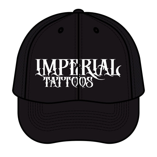 Gothic | White Font | Retro Trucker Hat, Adjustable Snapback Cap, Vintage Style Hat, Perfect Gift for Tattoo Lovers, Outdoor Wear, Casual Fashion