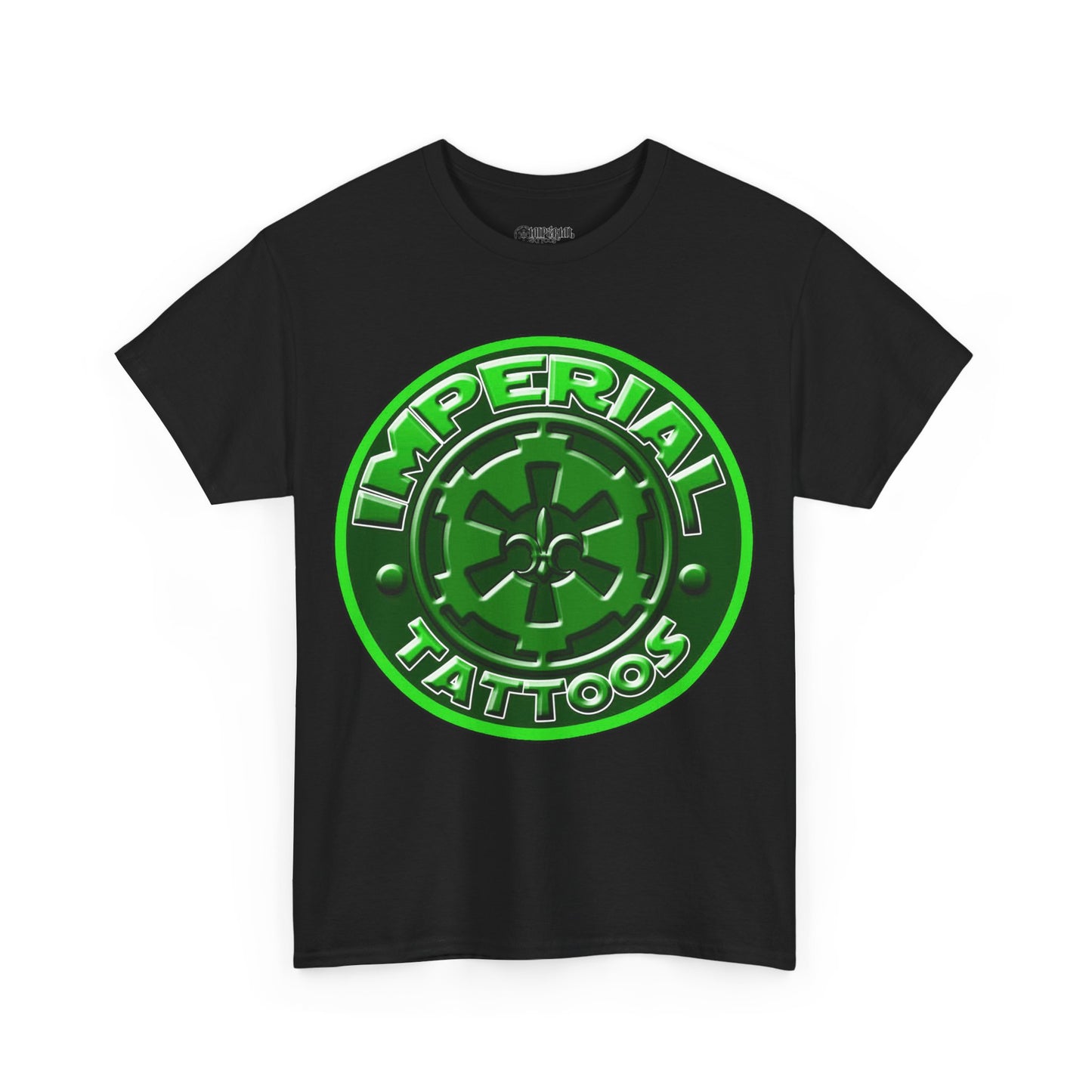 Imperial Tattoos Green Logo T-Shirt - Fresh and Bold