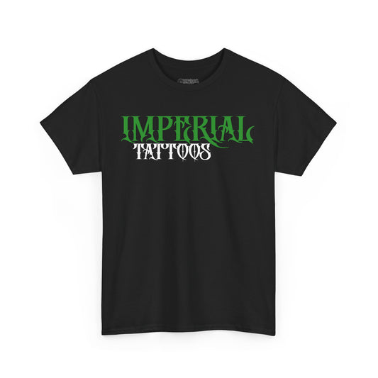 Gothic Script Green T-Shirt