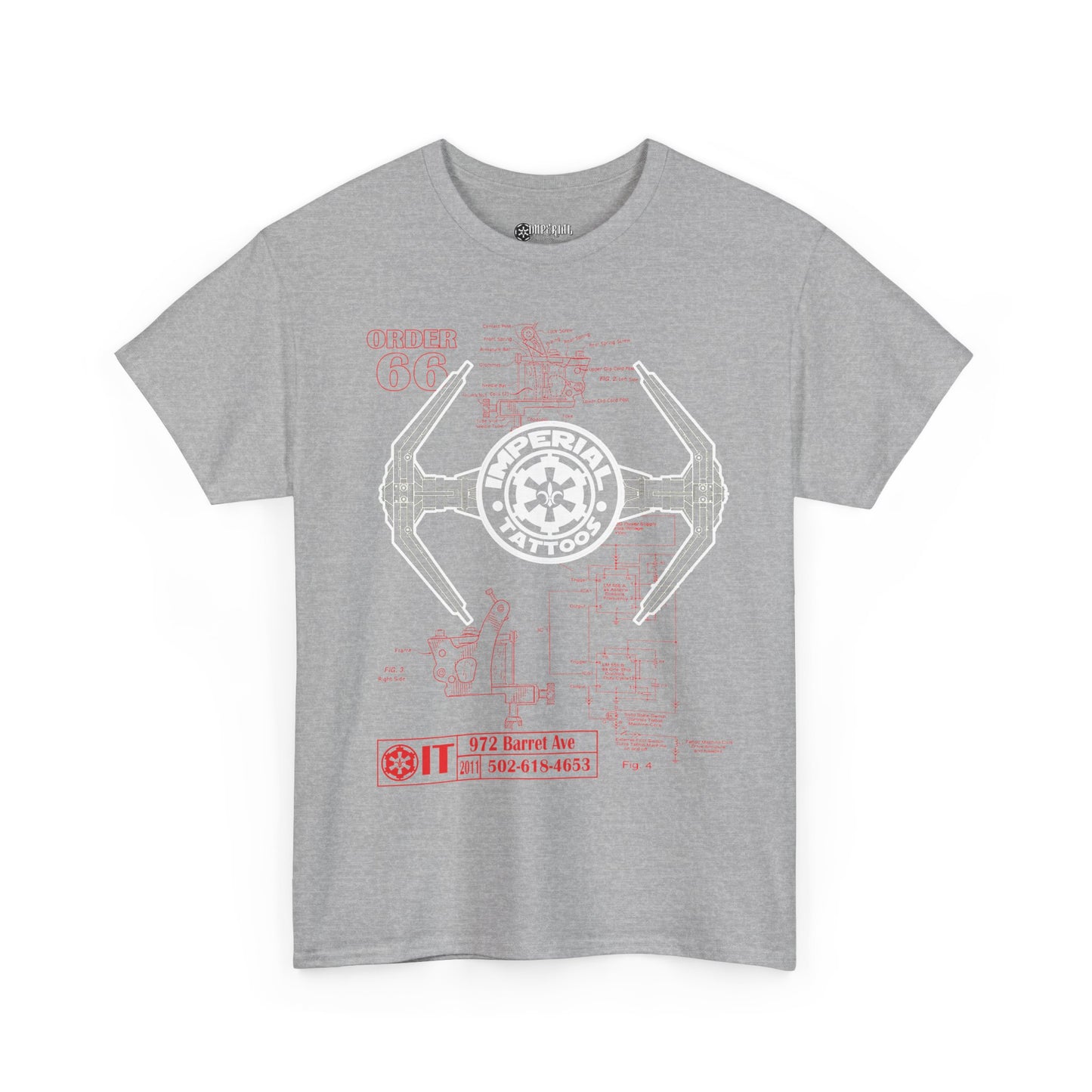 Schematic White, Red | T-Shirt, Graphic Tee, Movie Merchandise, Unisex Heavy Cotton Tee, Geek Fashion, Sci-Fi Apparel