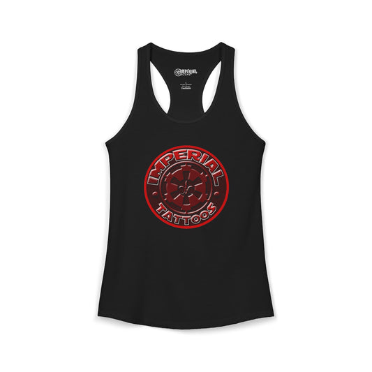 Women's Racerback Tank Imperial Tattoos 2016 COG RED