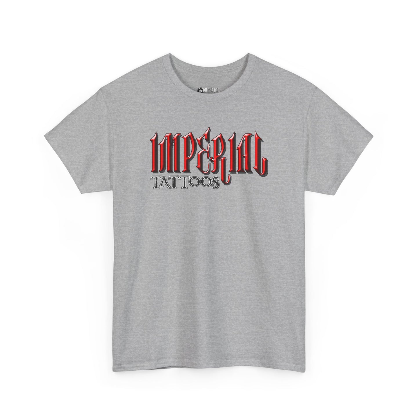 Ring Bearer | Red Font | Imperial Tattoo Shop Tee, Unisex Heavy Cotton Shirt, Casual Wear, Streetwear, Gift for Tattoo Lovers, Music Festivals, Summer [...]