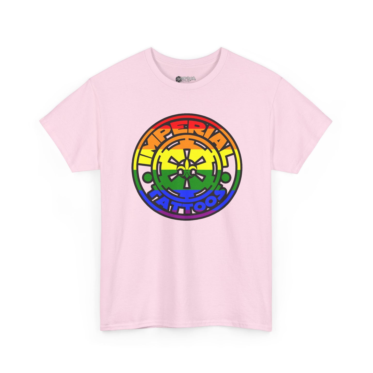 Pride | 2010 Cog | Colorful Graphic Unisex Heavy Cotton Tee, Pride Symbol Tee, Tattoo Studio Merchandise, LGBTQ+ Apparel, Casual T-Shirt