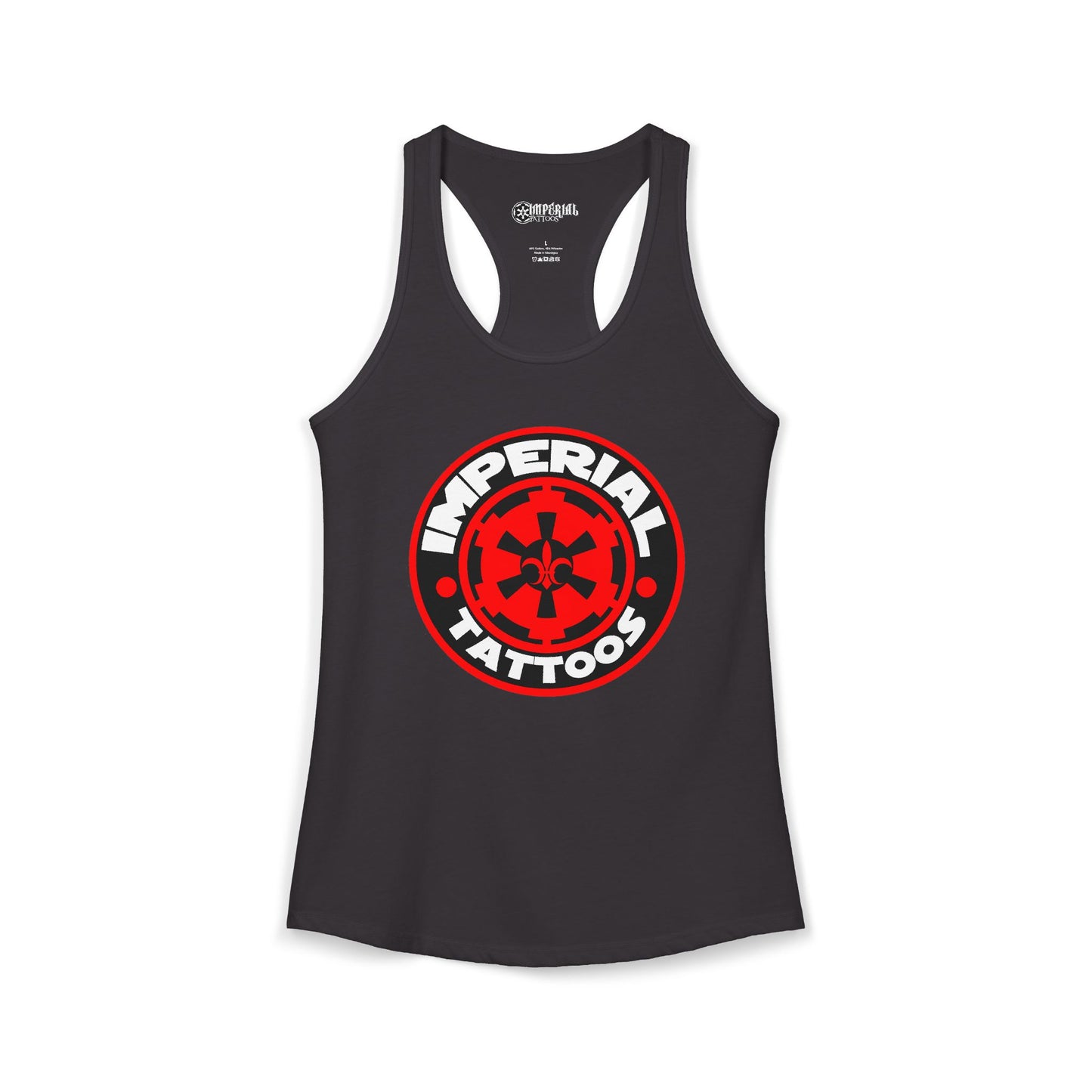 Women's Racerback Tank Imperial Tattoos 2014 COG RED