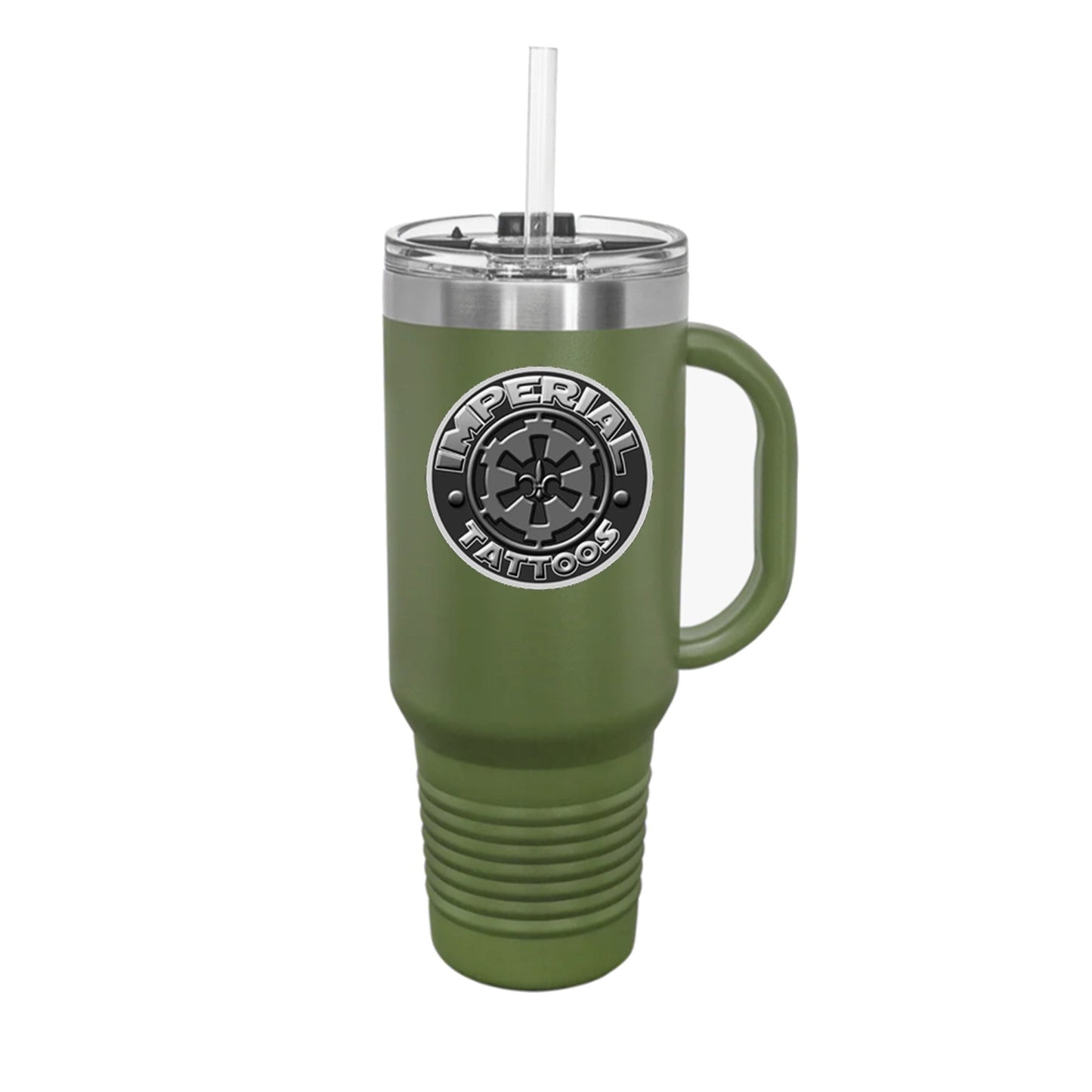 Imperial Tattoos 40oz Insulated Tumbler